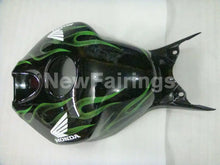 Carica l&#39;immagine nel visualizzatore di Gallery, Black and Green Flame - CBR1000RR 06-07 Fairing Kit -