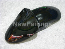 Carica l&#39;immagine nel visualizzatore di Gallery, Black and Green Flame NINJA ZX 6R 00 02 Fairing Kit