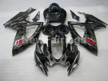 Carica l&#39;immagine nel visualizzatore di Gallery, Black and Grey Flame - GSX-R600 06-07 Fairing Kit -
