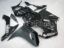 Carica l&#39;immagine nel visualizzatore di Gallery, Black Matte Black Factory Style - YZF-R1 07-08 Fairing Kit