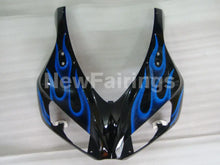 Carica l&#39;immagine nel visualizzatore di Gallery, Black Orange and Blue Flame - CBR1000RR 06-07 Fairing Kit -