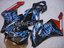 Carica l&#39;immagine nel visualizzatore di Gallery, Black Red and Blue Flame - CBR1000RR 04-05 Fairing Kit -