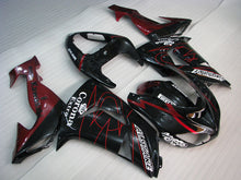 Carica immagine nel visualizzatore della galleria, Black and Red Corona - NINJA ZX-10R 06-07 Fairing Kit
