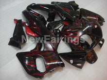 Carica l&#39;immagine nel visualizzatore di Gallery, Black and Red Flame - CBR 900 RR 92-93 Fairing Kit -