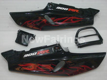 Carica l&#39;immagine nel visualizzatore di Gallery, Black and Red Flame - CBR 900 RR 92-93 Fairing Kit -
