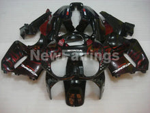 Carica l&#39;immagine nel visualizzatore di Gallery, Black and Red Flame - CBR 900 RR 92-93 Fairing Kit -