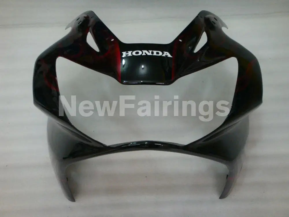 Black and Red Flame - CBR 929 RR 00-01 Fairing Kit
