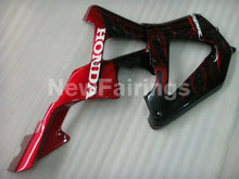 Carica l'immagine nel visualizzatore di Gallery, Black and Red Flame - CBR 929 RR 00-01 Fairing Kit