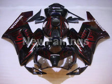 Carica l&#39;immagine nel visualizzatore di Gallery, Black and Red Flame - CBR1000RR 04-05 Fairing Kit - Vehicles
