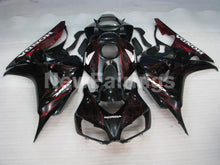 Carica l&#39;immagine nel visualizzatore di Gallery, Black and Red Flame - CBR1000RR 06-07 Fairing Kit - Vehicles
