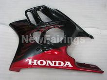 Carica l&#39;immagine nel visualizzatore di Gallery, Black and Red Flame - CBR600 F3 97-98 Fairing Kit - Vehicles
