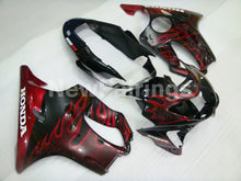 Carica l'immagine nel visualizzatore di Gallery, Black and Red Flame - CBR600 F4 99-00 Fairing Kit - Vehicles