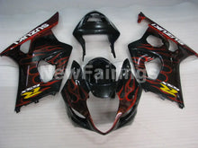 Carica l&#39;immagine nel visualizzatore di Gallery, Black Red Flame - GSX - R1000 03 - 04 Fairing Kit Vehicles