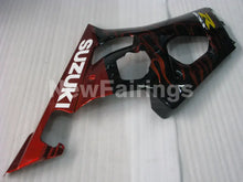 Carica l&#39;immagine nel visualizzatore di Gallery, Black Red Flame - GSX - R1000 03 - 04 Fairing Kit Vehicles