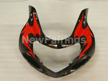 Carica l'immagine nel visualizzatore di Gallery, Black and Red Flame - GSX-R600 01-03 Fairing Kit - Vehicles