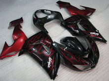Carica immagine nel visualizzatore della galleria, Black Red Flame - NINJA ZX-10R 06-07 Fairing Kit
