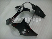 Carica l&#39;immagine nel visualizzatore di Gallery, Black and Red Flame NINJA ZX 6R 00 02 Fairing Kit Vehicles