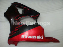 Carica l&#39;immagine nel visualizzatore di Gallery, Black and Red Flame NINJA ZX 6R 00 02 Fairing Kit Vehicles