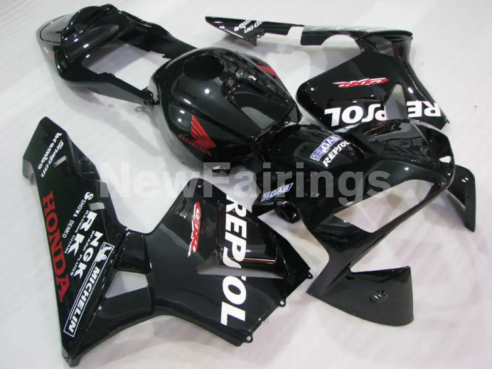 Black Repsol - CBR600RR 03-04 Fairing Kit