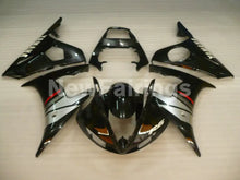 Carica l&#39;immagine nel visualizzatore di Gallery, Black and Silver Factory Style - YZF-R6 03-04 Fairing Kit Vehicles &amp; Parts &gt; Vehicle Parts &amp; Accessories &gt; Motor