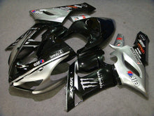 Carica l'immagine nel visualizzatore di Gallery, Black and Silver Monster - NINJA ZX-6R 05-06 Fairing Kit
