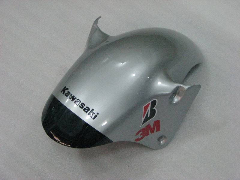 Black and Silver Monster - NINJA ZX-9R 02-03 Fairing Kit