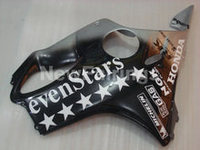 Carica l&#39;immagine nel visualizzatore di Gallery, Black and Silver SevenStars - CBR600 F4 99-00 Fairing Kit -