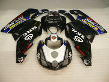Carica l&#39;immagine nel visualizzatore di Gallery, Black and White BREIL - Ducati 749 03-04 Fairing Kit