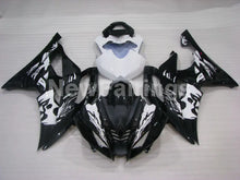Carica l&#39;immagine nel visualizzatore di Gallery, Black White Factory Style - YZF-R6 08-16 Fairing Kit Vehicles &amp; Parts &gt; Vehicle Parts &amp; Accessories &gt; Motor Vehicle