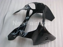 Carica l&#39;immagine nel visualizzatore di Gallery, Black and White Flame NINJA ZX 6R 00 02 Fairing Kit