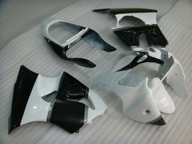 Black and White Grey No decals - NINJA ZX-6R 00-02 Fairing