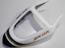 Carica l'immagine nel visualizzatore di Gallery, Black and White Lucky Strike - NINJA ZX-6R 03-04 Fairing