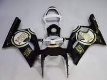 Carica l'immagine nel visualizzatore di Gallery, Black and White Lucky Strike - NINJA ZX-6R 03-04 Fairing