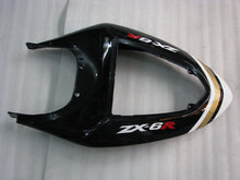 Carica l'immagine nel visualizzatore di Gallery, Black and White Lucky Strike - NINJA ZX-6R 05-06 Fairing