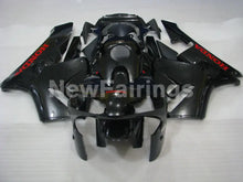 Carica l&#39;immagine nel visualizzatore di Gallery, Black with red decals Factory Style - CBR600RR 03-04 Fairing