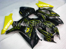 Carica l'immagine nel visualizzatore di Gallery, Black and Yellow Flame - GSX - R1000 07 - 08 Fairing Kit