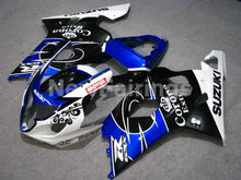Carica l&#39;immagine nel visualizzatore di Gallery, Blue and Black White Corona - GSX-R600 04-05 Fairing Kit -