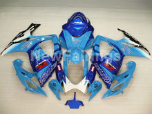 Carica l&#39;immagine nel visualizzatore di Gallery, Blue and White Black Corona - GSX-R600 06-07 Fairing Kit -