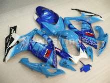 Carica l&#39;immagine nel visualizzatore di Gallery, Blue and White Black Corona - GSX-R600 06-07 Fairing Kit -