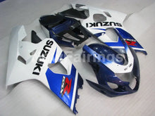 Carica l&#39;immagine nel visualizzatore di Gallery, Blue and White Factory Style - GSX-R750 04-05 Fairing Kit