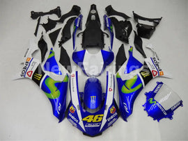Blue and White Movistar - YZF-R1 15-19 Fairing Kit Vehicles & Parts > Vehicle Parts & Accessories > Motor Vehicle Parts