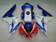 Carica l&#39;immagine nel visualizzatore di Gallery, Blue and White Red Factory Style - CBR1000RR 06-07 Fairing