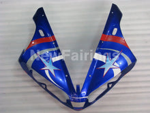 Carica l&#39;immagine nel visualizzatore di Gallery, Blue and White Star - YZF-R1 04-06 Fairing Kit - Vehicles &amp;