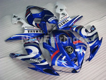 Carica l&#39;immagine nel visualizzatore di Gallery, Blue and White Star - YZF-R1 04-06 Fairing Kit - Vehicles &amp;