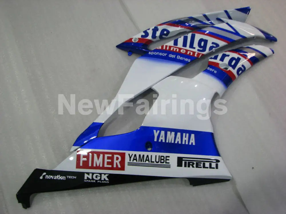 Blue and White Sterilgarda - YZF-R6 08-16 Fairing Kit Vehicles & Parts > Vehicle Parts & Accessories > Motor Vehicle