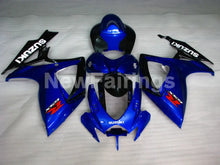Carica l'immagine nel visualizzatore di Gallery, Blue and Black Factory Style - GSX-R600 06-07 Fairing Kit