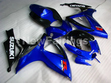 Carica l'immagine nel visualizzatore di Gallery, Blue and Black Factory Style - GSX-R600 06-07 Fairing Kit