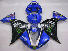 Carica l&#39;immagine nel visualizzatore di Gallery, Blue Black Monster - YZF-R1 12-14 Fairing Kit - Vehicles &amp;
