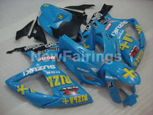 Carica l&#39;immagine nel visualizzatore di Gallery, Blue and Black Rizla - GSX-R600 06-07 Fairing Kit