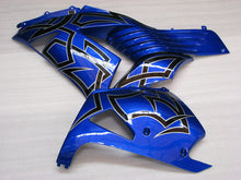 Carica l&#39;immagine nel visualizzatore di Gallery, Blue Factory Style - NINJA ZX-14R 06-11 Fairing Kit